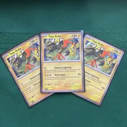 Pokemon Surging Sparks Tapu Koko Holo 065/191 LOT x3 - Image 1