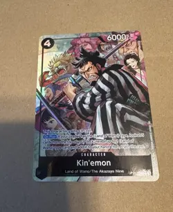Kin’emon ALT ART SR (OP16-082) | OP16 - The Time of Battle | ENGLISH - Image 1