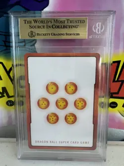 Dragon Ball Super Card Game Energy Marker SB02 E-82 Son Goku BGS 10 Pristine - Image 2