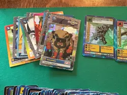 Vintage Digimon Card Lot OVER 100 CARDS! From 1999 Gotsumon Hercules - Image 4