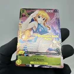 O-Nami OP06-101 Beginners Deck Party Winner Prize Promo Foil One Piece Card Engl - Image 3