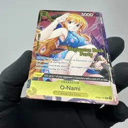 O-Nami OP06-101 Beginners Deck Party Winner Prize Promo Foil One Piece Card Engl - Image 5