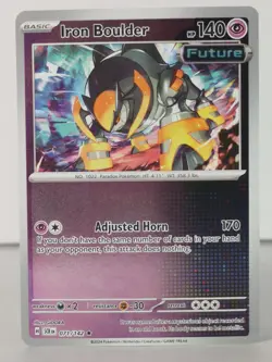 Iron Boulder - Stellar Crown - 071/142 - Pokemon TCG - Reverse Holo - X - Image 1