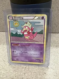 Pokemon TCG Slowking HeartGold SoulSilver Holo Card 12/123 NM Condition - Image 1