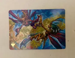 Illusion Spinners Art Card Gold-Stamped Lorwyn Eclipsed NM MTG - Image 1