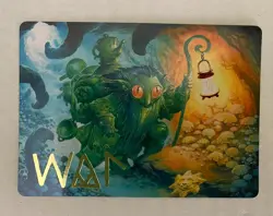 Mutable Explorer Art Card Gold-Stamped Signature Lorwyn Eclipsed NM MTG - Image 1