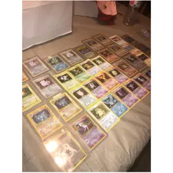 Pokemon Card Lot - Holographics, 1st Editions, 50 Cards - Image 1