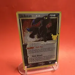 Umbreon Star 17/17 Pop Series 5 Holo Rare Pokemon TCG Card English 2007 70 HP - Image 3