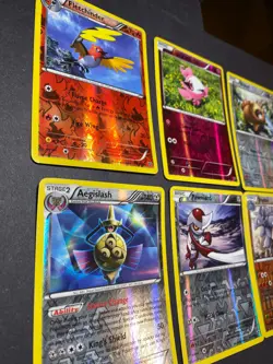 XY Base Set Reverse Holo Lot of 6 Pokemon Cards TCG RARE - Image 2