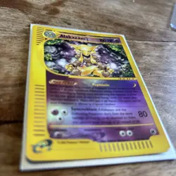 Pokemon TCG Alakazam Reverse Holo Card Expedition Base Set 33/165 - Image 3