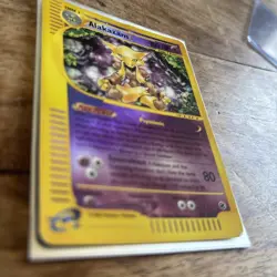 Pokemon TCG Alakazam Reverse Holo Card Expedition Base Set 33/165 - Image 4