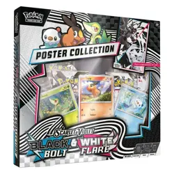 2x Pokemon TCG Black Bolt and White Flare Poster Collection Box Brand New - Image 4