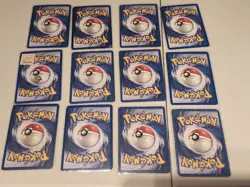 pokemon card lot vintage, Damaged, 28. Cards Total, See Photos - Image 5