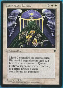 Divine Intervention Legends (ITALIAN) VHP/DAMAGED (Reserved List Card) (518799) - Image 1