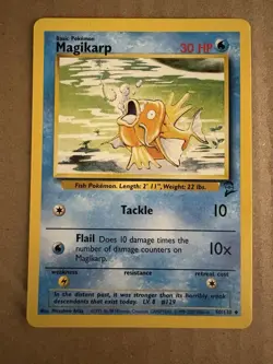 Pokemon - Base Set 2 - Magikarp 050/130 - Uncommon NM - Image 1