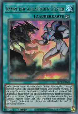 YuGiOh Kampf der schlafenden Geister BLCR-DE009 Ultra Rare NM 1st - Image 1