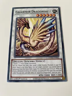 DAMA-EN042 Gaiarmor Dragonshell | 1st Edition Common | YuGiOh Trading Card TCG - Image 1