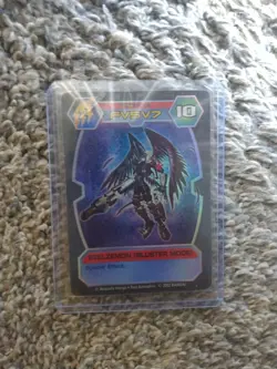 Digimon d-tector card Beelzemon Holographic Bluster Mode - Image 1