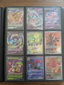 Pokemon Card Binder And Cards - 109 total cards - Over L300 market value - Image 3