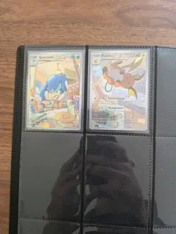 Pokemon Card Binder And Cards - 109 total cards - Over L300 market value - Image 4
