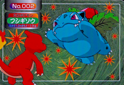 Pokemon Card Ivysaur 002 Topsun Nintendo Japanese Made in Japan F5232 - Image 1