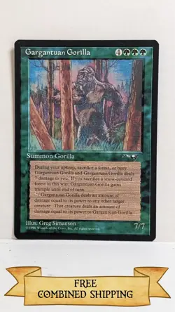 Gargantuan Gorilla Alliances ...sku: CC433 - Image 1
