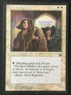 MTG Homelands Beast Walkers RESERVED LIST NM - Image 1