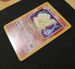 Ninetales Holo Pokemon TCG Card Base Set Rare 12/102 Vintage WOTC Shiny - Image 4