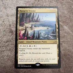 Raugrin Triome - Ikoria:Lair of Behemoths - MTG Magic the Gathering - LP - Image 1