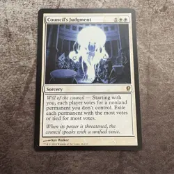 Council's Judgment - Conspiracy - MTG Magic the Gathering - NM - Image 1