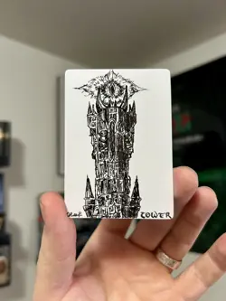 1:1 Magic the Gathering/Lord of the Rings Alter: Command Tower / Barad-Dur - Image 1