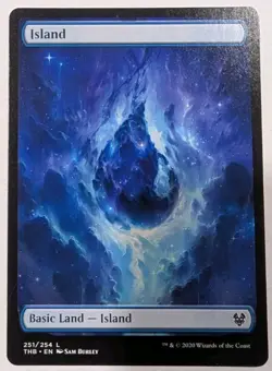 Island (251) Full Art Theros Beyond Death - MTG - Image 1