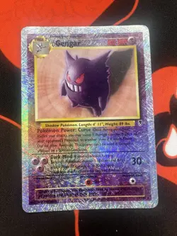 Pokemon Gengar Reverse Holo Rare Card 11/110 Legendary Collection - Image 1