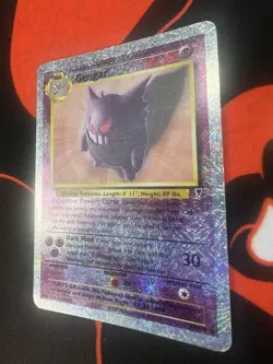 Pokemon Gengar Reverse Holo Rare Card 11/110 Legendary Collection - Image 3