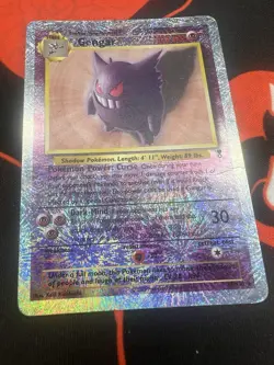 Pokemon Gengar Reverse Holo Rare Card 11/110 Legendary Collection - Image 4