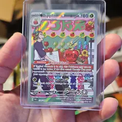 Pokemon Dipplin 170/167 Sv06 Twilight Masquerade Illustration Rare Holo English - Image 1
