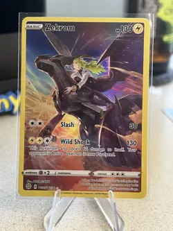 Pokemon TCG Zekrom TG05/TG30 Brilliant Stars Trainer Gallery Holo Full Art - Image 1