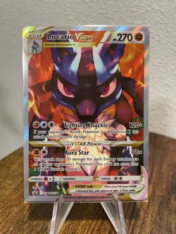Pokemon Center Lucario VSTAR SWSH291 - SEALED Promo - SWSH: Sword & Shield - Image 1