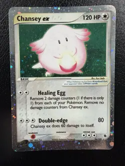 Chansey ex 96/109 Ex Ruby & Sapphire Rare Holo MP - Image 1