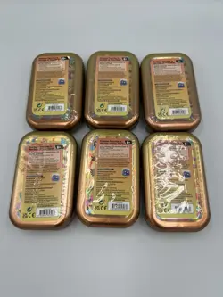 Pokemon TCG 151 Mini Tins Sealed Lot of 6 Display Box Included - Image 2