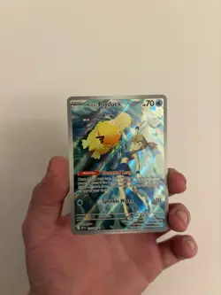 Pokemon TCG Misty's Psyduck 193/182 Destined Rivals Illustration Rare NM - Image 3