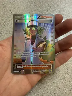 Pokemon TCG N Trainer Supporter Full Art Ultra Rare Card 105a/124 XY NM CLEAN - Image 2