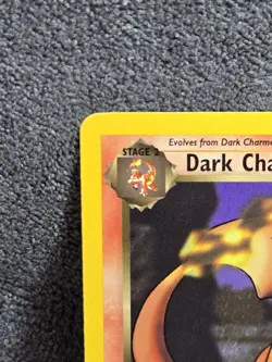Dark Charizard Team Rocket 21/82 NON Holo Rare Unlimited English 1999 80HP - Image 2