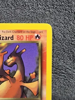 Dark Charizard Team Rocket 21/82 NON Holo Rare Unlimited English 1999 80HP - Image 3