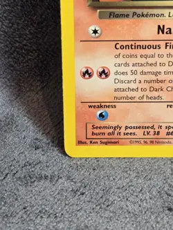 Dark Charizard Team Rocket 21/82 NON Holo Rare Unlimited English 1999 80HP - Image 5