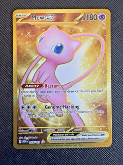 Mew ex 205/165 Hyper Rare Scarlet & Violet 151 Pokemon 2023 - Image 1