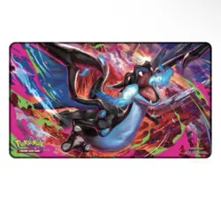 Pokemon Phantasmal Flames Charizard MEGA X UPC Play Mat - Rubber Playmat - Image 1