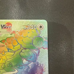 2020 Pokemon TCG - Snorlax Vmax Rainbow - Sword & Shield Secret Rare #206/202 - Image 3