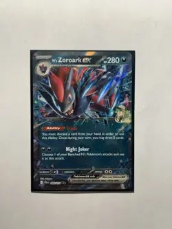 N's Zoroark ex 098/159 Double Rare Pokemon Journey Together - Image 1