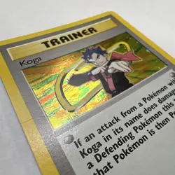 Pokemon TCG WotC Koga 19/132 Gym Challenge Holo Rare English - Vintage - Image 3